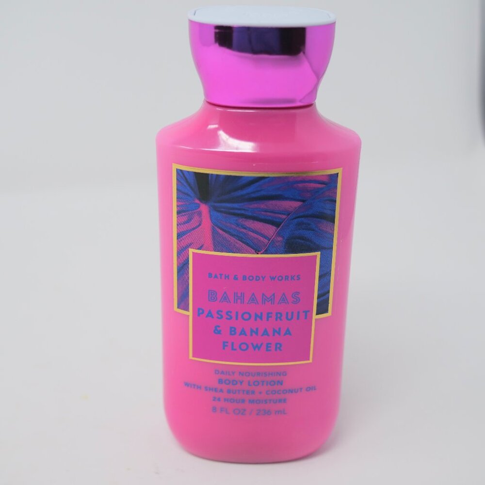 NEW Bath & Body Works BAHAMAS PASSIONFRUIT & BANANA FLOWER Body Lotion 8 oz